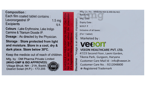 Veeon 72 Tablet image