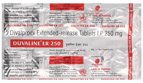 Duvaline ER 250 Tablet image