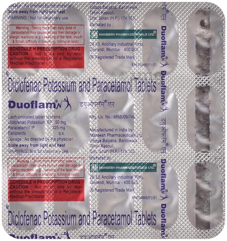 Duoflam N Tablet image