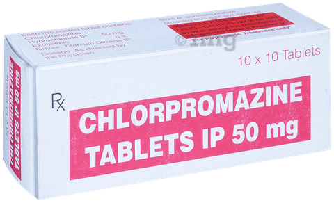 Chlorpromazine  50 Tablet image