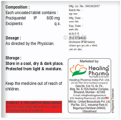 Prazitel 600 Tablet image Prazitel 600 Tablet image