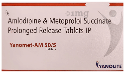 Yanomet-AM 50/5 Tablet PR image