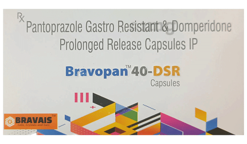 Bravopan 40 DSR Capsule image Bravopan 40 DSR Capsule image