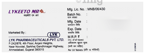 Lykeeto MR Tablet