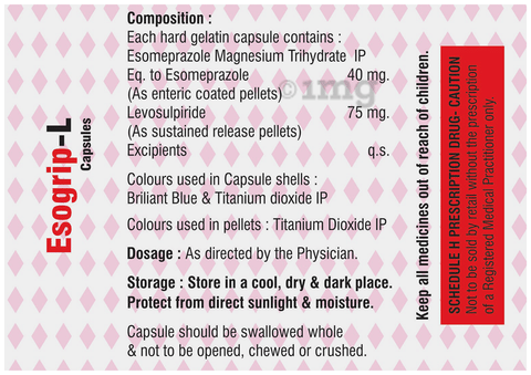 Esogrip-L Capsule SR image Esogrip-L Capsule SR image