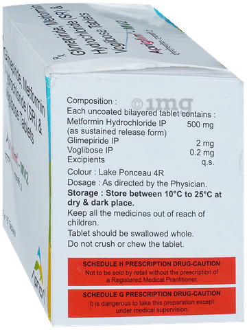 Apriglim-MV 2 Tablet SR image