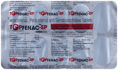 Topfenac SP Tablet image