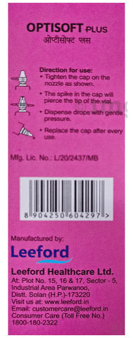 Optisoft Plus Eye Drop image