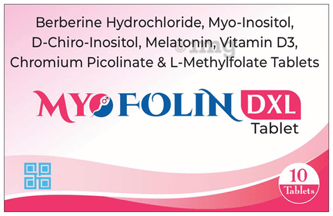 Myofolin DXL Tablet image Myofolin DXL Tablet image