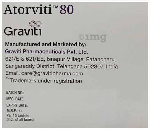 एटोरविटी 80 टैबलेट image