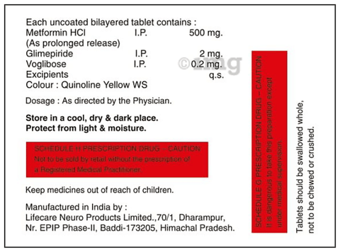 Synoglim MV 2 Tablet PR image