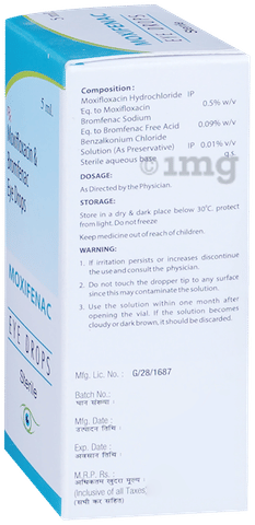 Moxifenac Eye Drop image
