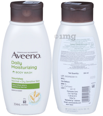 Aveeno Daily Moisturising Body Wash: Buy bottle of 354.0 ml Body