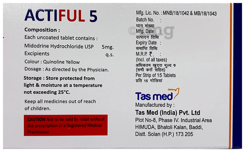 Actiful 5 Tablet image