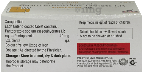 Pristacid 40 Tablet image Pristacid 40 Tablet image