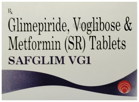 Safglim VG 1mg Tablet