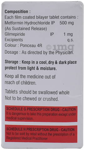 Mepride MF 1 Tablet SR image
