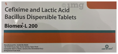 Biomex-L 200 Tablet DT