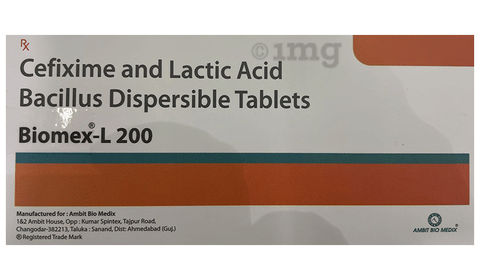 Biomex-L 200 Tablet DT image Biomex-L 200 Tablet DT image