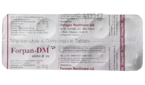 Forpan-DM 10mg/20mg Tablet image Forpan-DM 10mg/20mg Tablet image