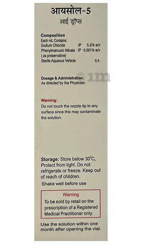 Isol -5 Eye Drop image