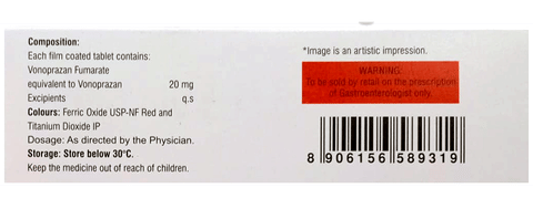 Vonadice 20 Tablet image Vonadice 20 Tablet image