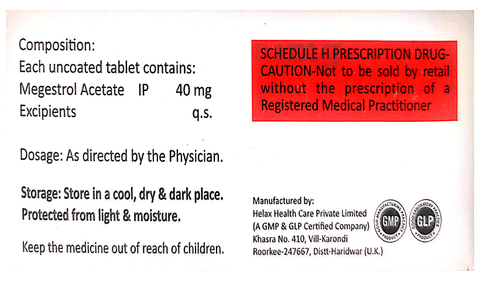 Megesym 40 Tablet image Megesym 40 Tablet image