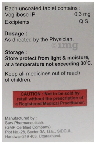 Vglos 0.3mg Tablet image Vglos 0.3mg Tablet image