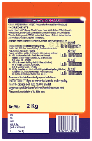Cadbury Bournvita Health Drink with Vitamin D for Strength | Refill
