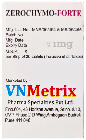 Zerochymo-Forte Tablet image