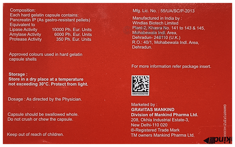 Overzyme 10000 Capsule image Overzyme 10000 Capsule image