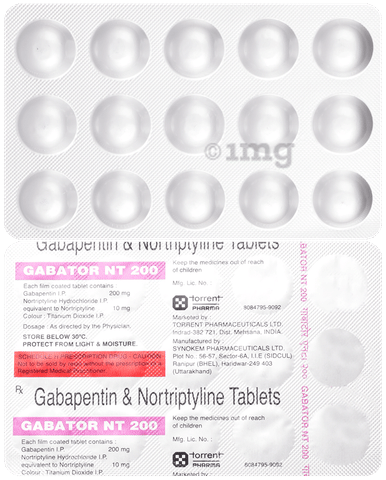 Gabator NT 200 Tablet image