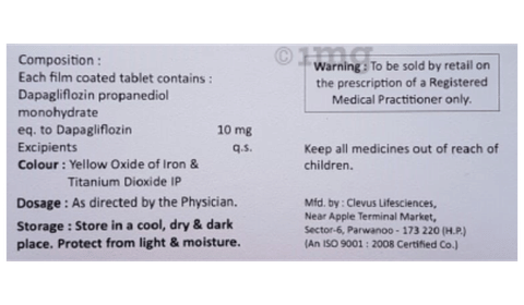 Glyfloz 10 Tablet image
