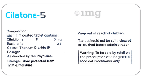 Cilatone 5 Tablet image