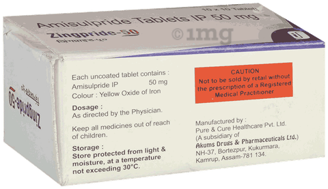 Zingpride 50mg Tablet image