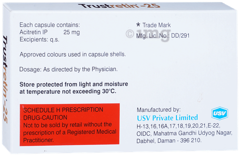 Trustretin 25 Capsule image