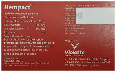 Hempact Tablet image Hempact Tablet image