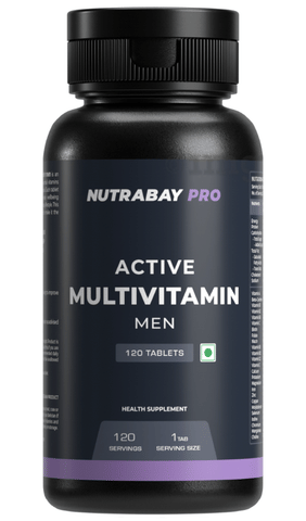 Nutrabay Pro Active Multivitamin Men Tablet image Nutrabay Pro Active Multivitamin Men Tablet image