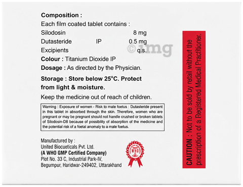 Sildosol-D 8 Tablet image