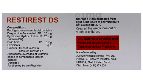 Restirest DS Tablet image Restirest DS Tablet image