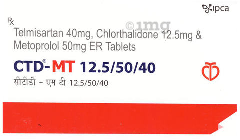 CTD-MT 12.5/25/40 Tablet ER image CTD-MT 12.5/25/40 Tablet ER image