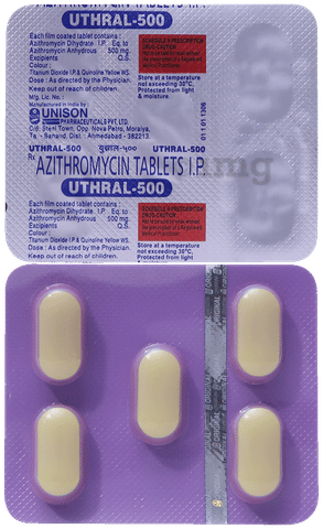 युथ्रल 500mg टैबलेट 1