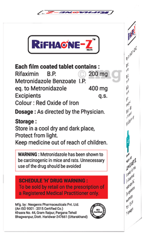 Rifhaone-Z Tablet image Rifhaone-Z Tablet image