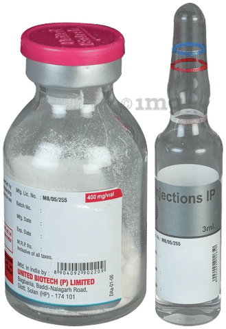 Tecoplan 400mg Injection image