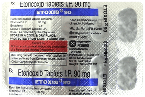 Etoxib 90 Tablet image