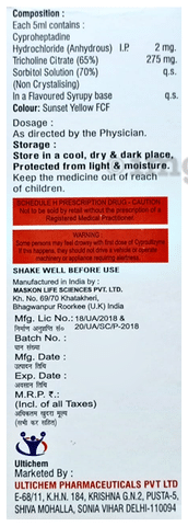 Cyproultizyme Syrup Delicious Mixed Fruit