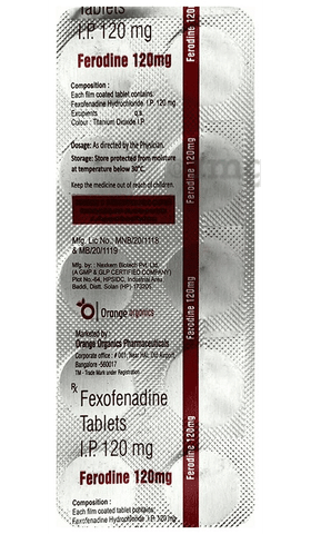 Ferodine 120 Tablet image