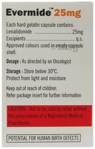 Evermide 25mg Capsule image