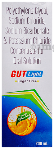 Gut Light Oral Solution Orange Sugar Free