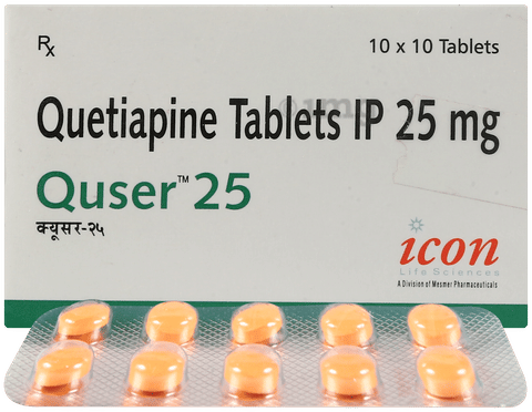 Quser 25mg Tablet image